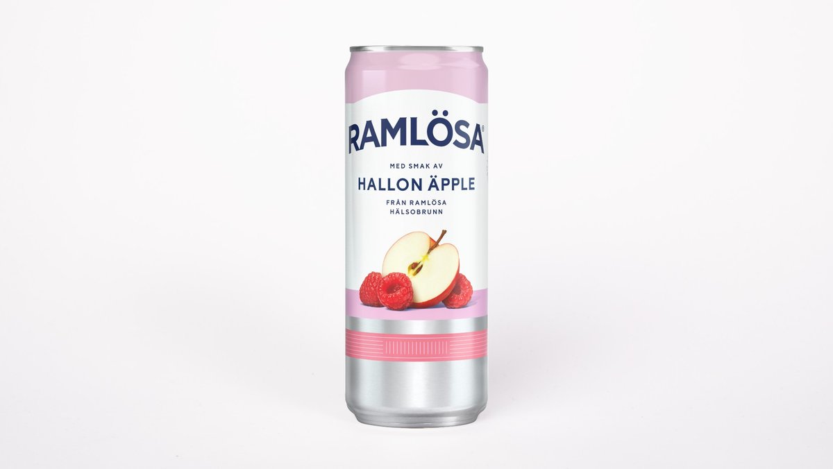 Ramlösa Hallon äpple 33 cl