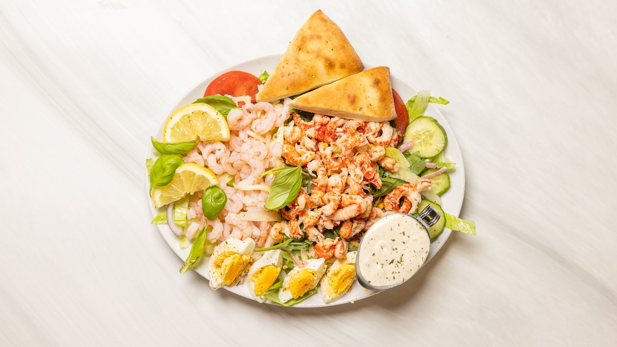 Skaldjursallad