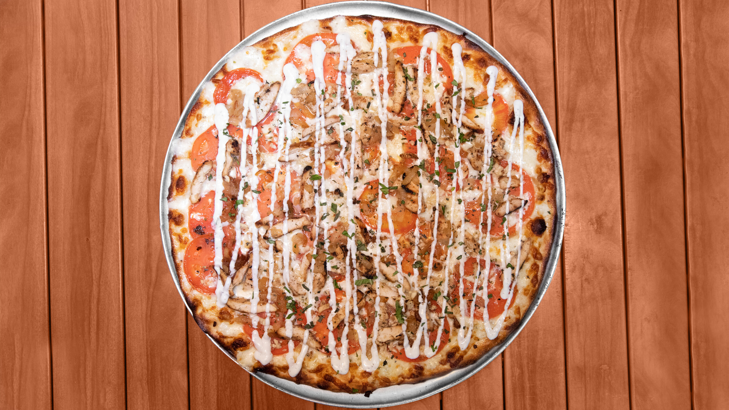 #64. Chicken, Bacon, Ranch, Basil (White) (Small)