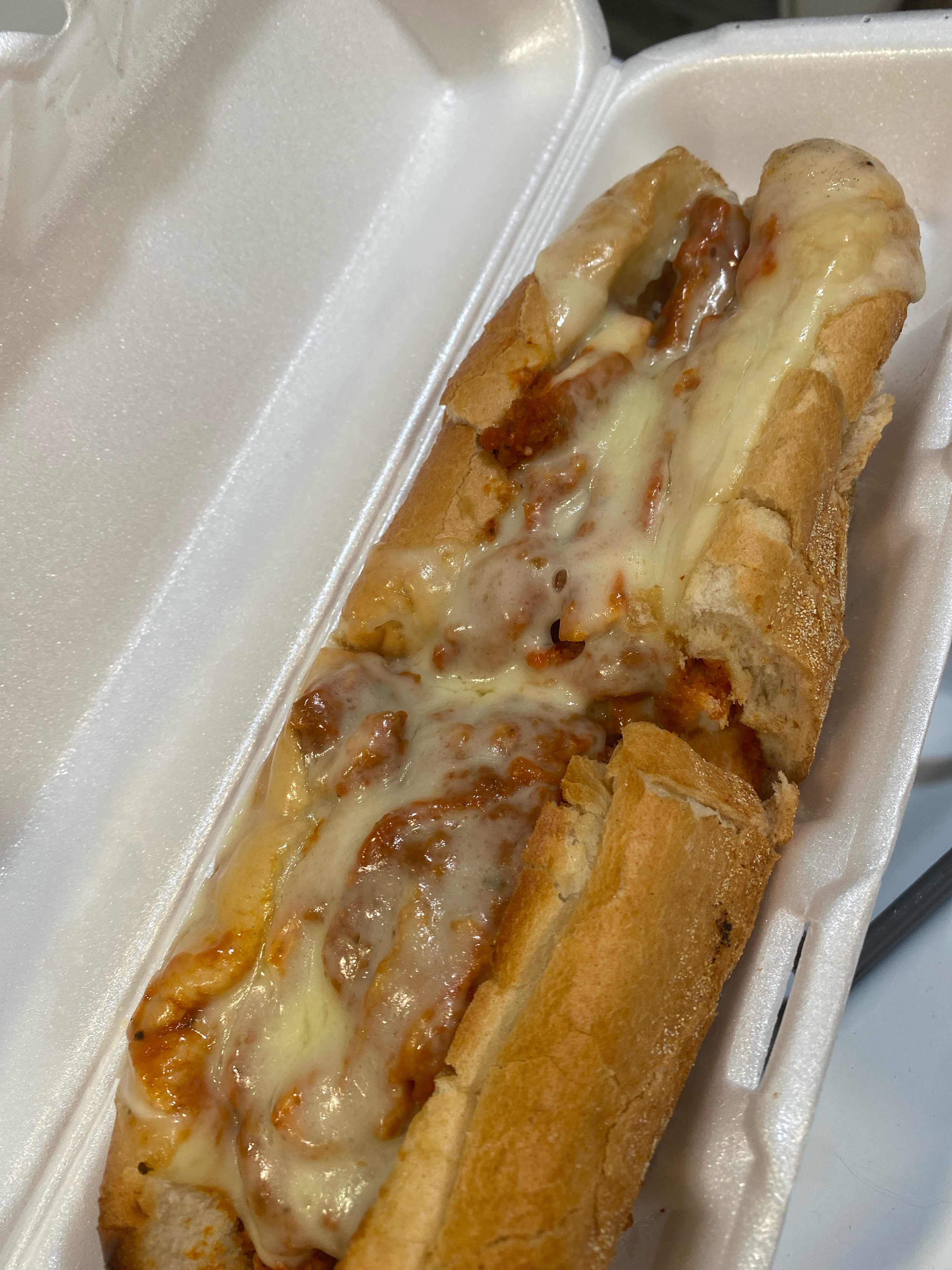 Breaded Chicken Parmigiana (Grinder)
