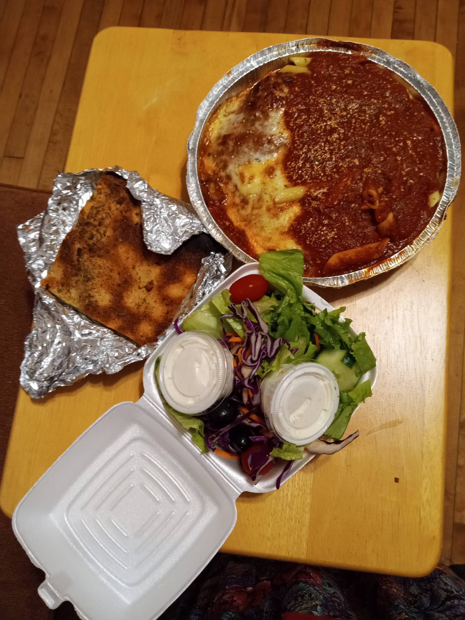 Chicken and Eggplant Parmigiana Combo (Dinner Specials)