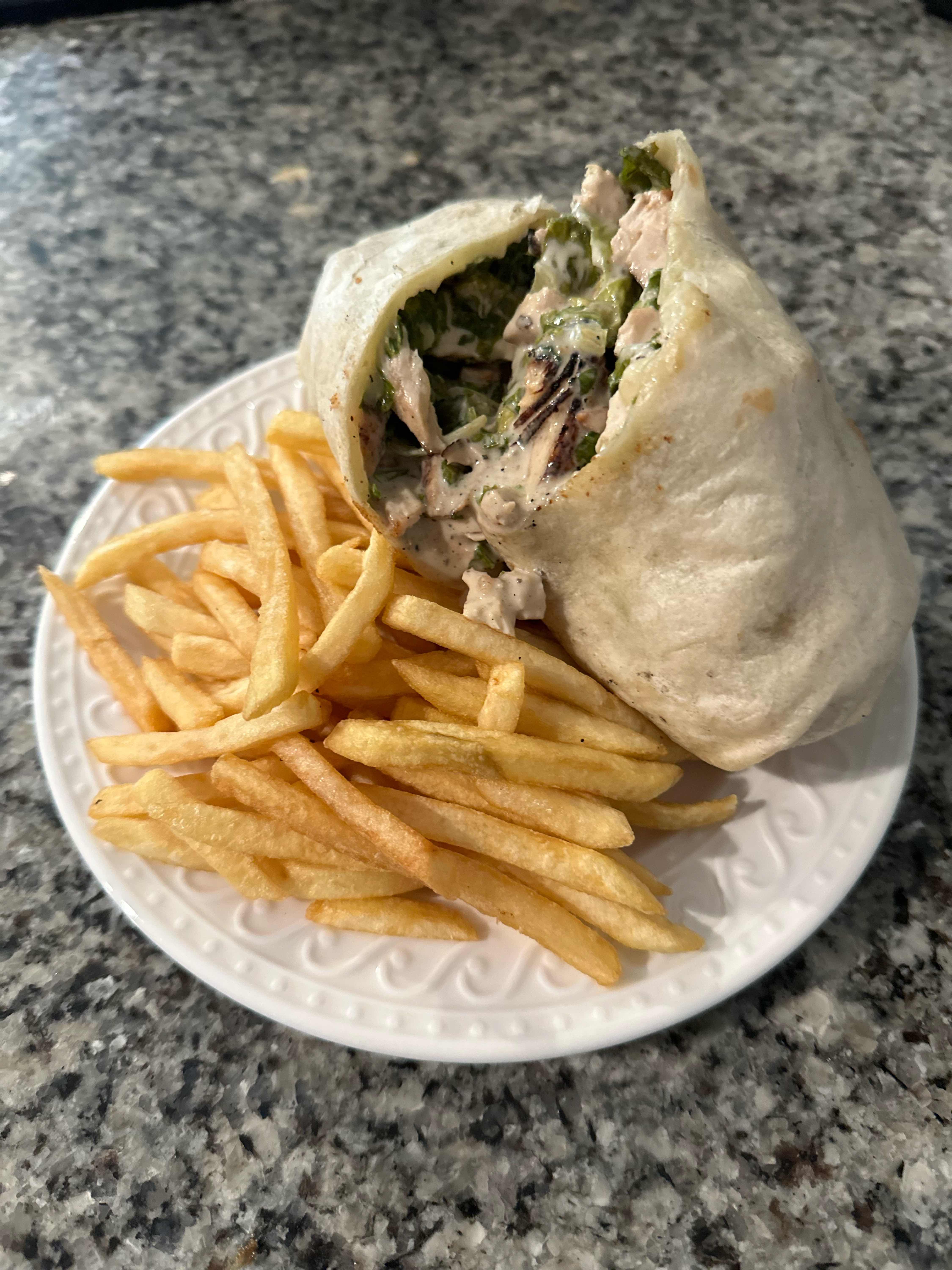 Fresh Grilled Chicken Caesar (Wraps)