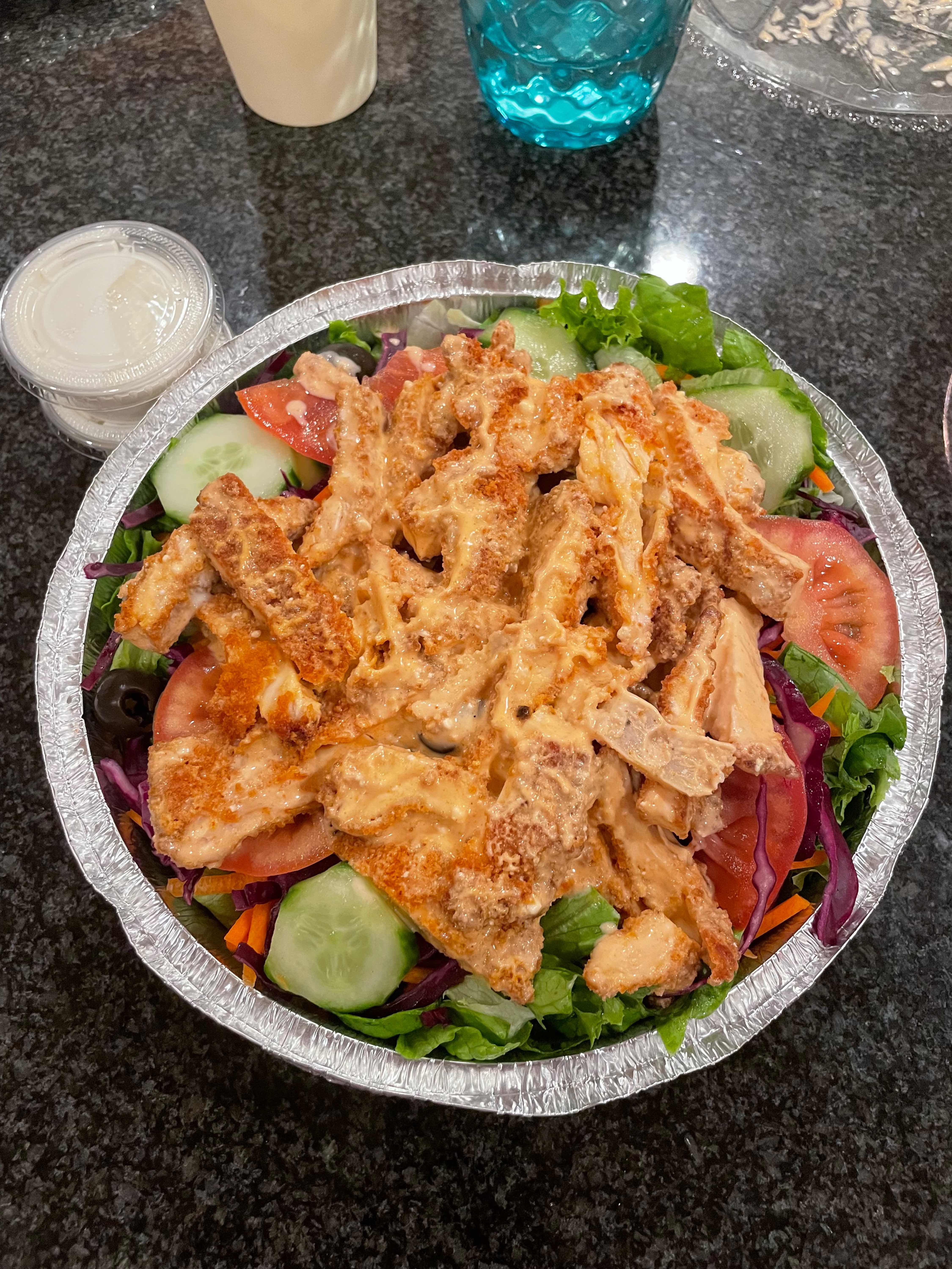 Spicy Buffalo Chicken Salad