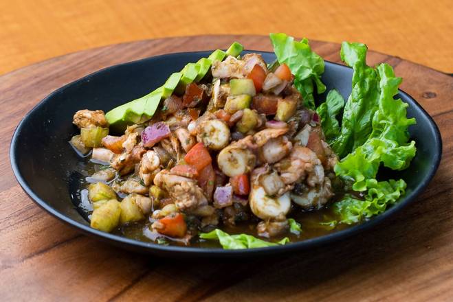 Ceviche de Cameron y Pulpo