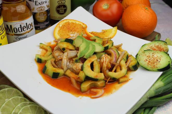 Tost. Aguachile Rojo