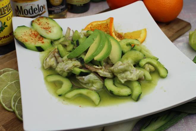 Tost. Aguachile Verde
