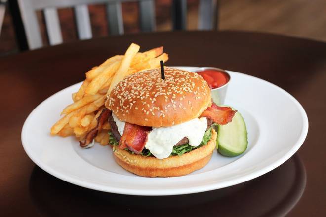 Black and Blue Burger