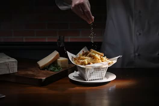 Black Truffle Parmesan Fries