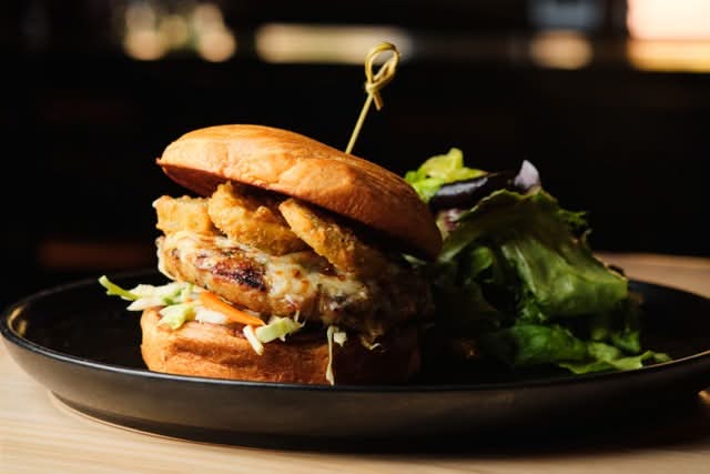 Kicken' Turkey Burger