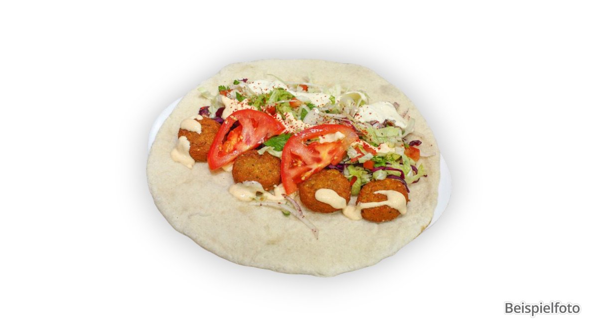 Falafel in Yufka