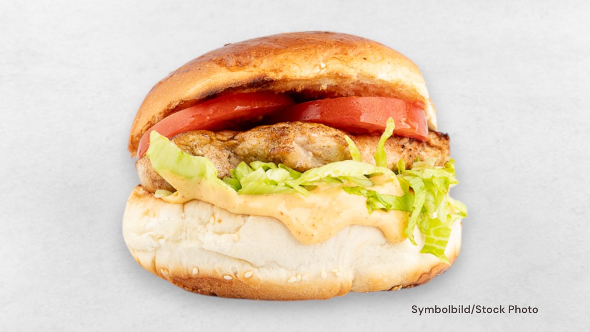 Chicken Burger-Menü