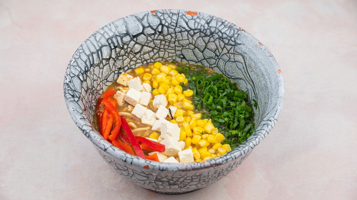 Miso ramen sa povrćem