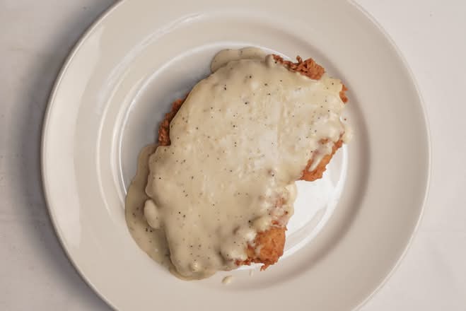 Chicken Fried Chicken with White Pepper Gravy