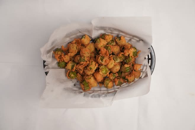 Lightly Fried Okra