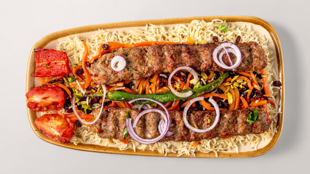 Kebab-e Shami ba Berinj