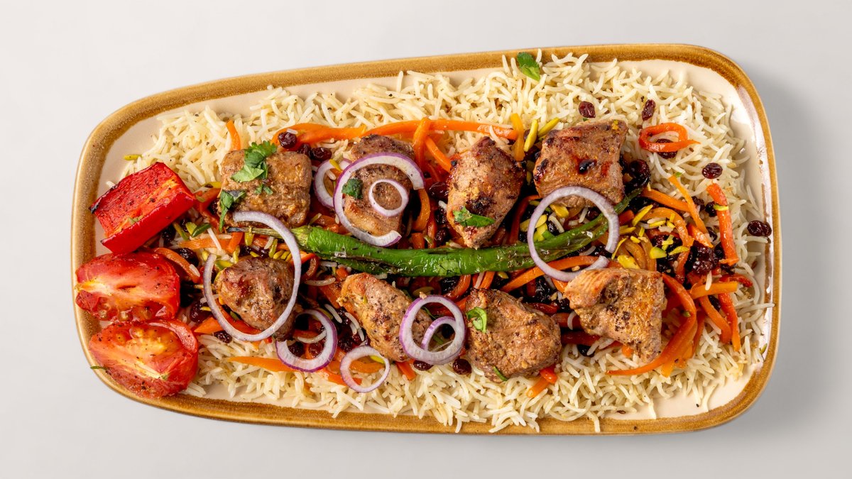 Kebab-e Tikka ba Berinj