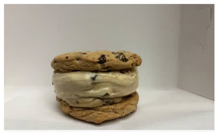 Chocolate Chip/Cookie Dough - Ice Cream Sandwich