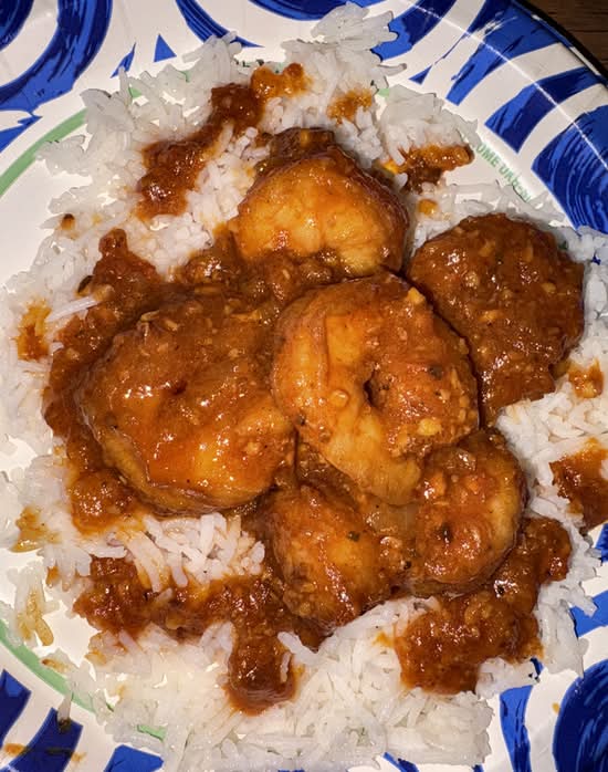 Garlic shrimp