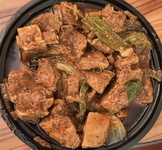 Goat Pepper Fry