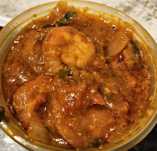Shrimp Jalfrezi