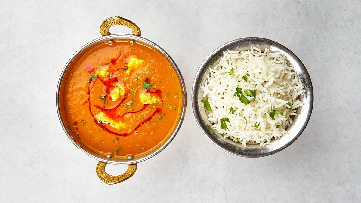 Lunch. Chicken Curry