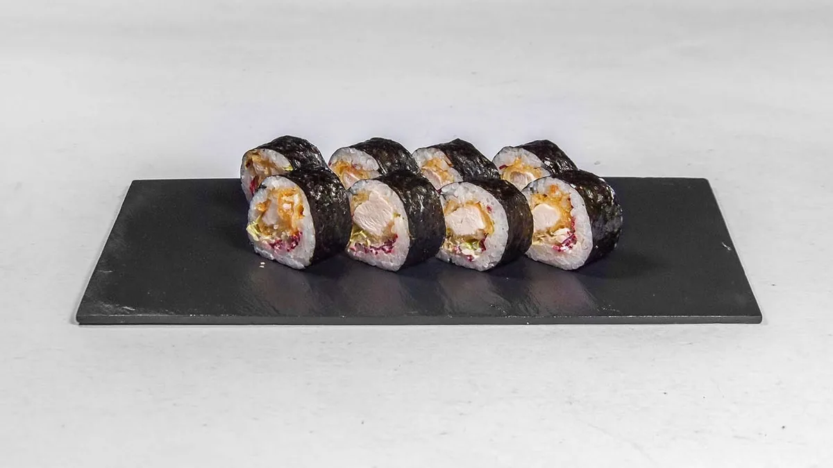Chicken teriyaki rolls