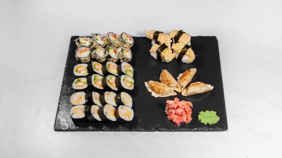 Sushi set 4 tempura
