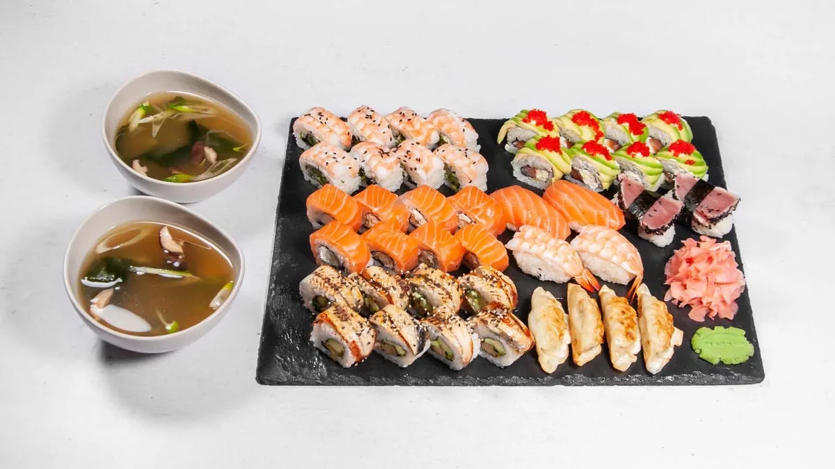 Sushi set 10 deluxe