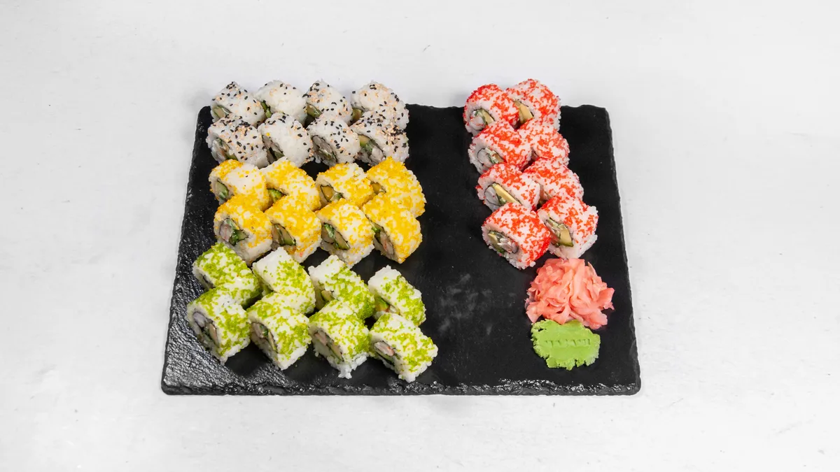 Sushi set 17 California selection ebi