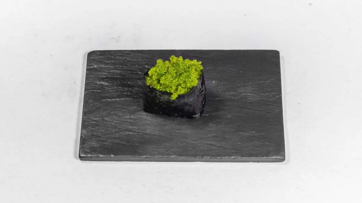 Tobiko green (kaviár z létajících ryb)