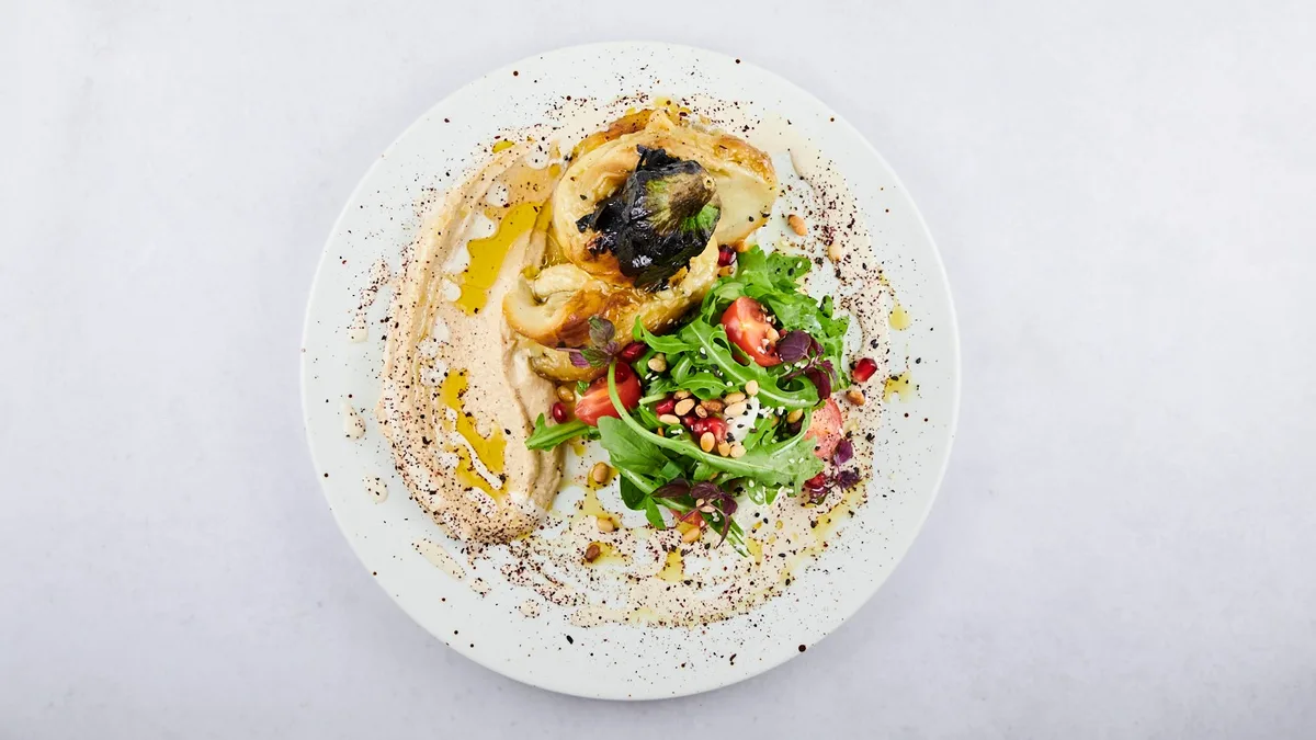 Auberginen Salat