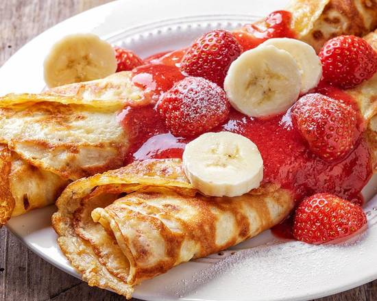 Fruit Dessert Crêpe
