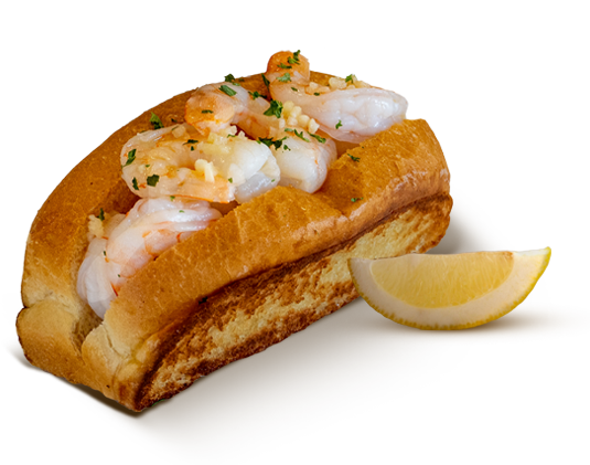 *Garlicky Buttery Shrimp Roll