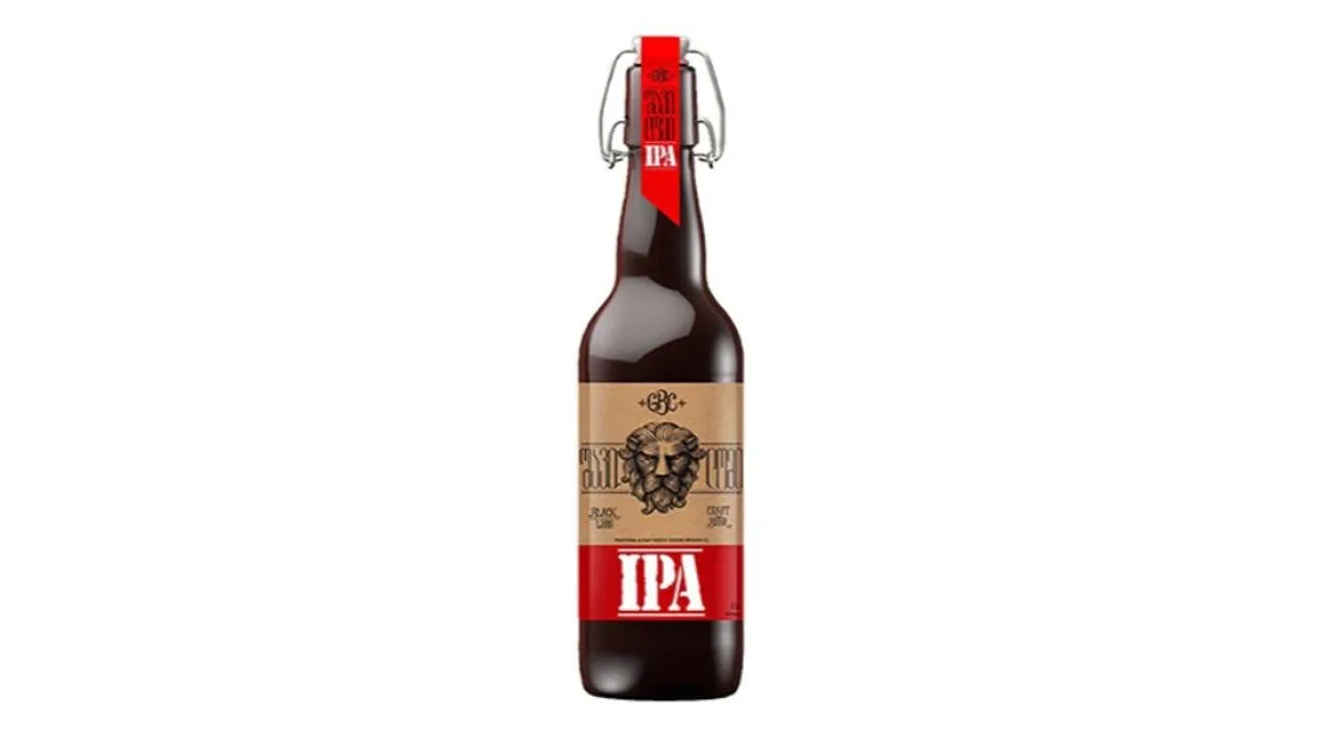 ლუდი შავი ლომი IPA 0.5 L