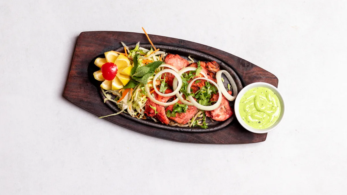 Chicken tikka kebab
