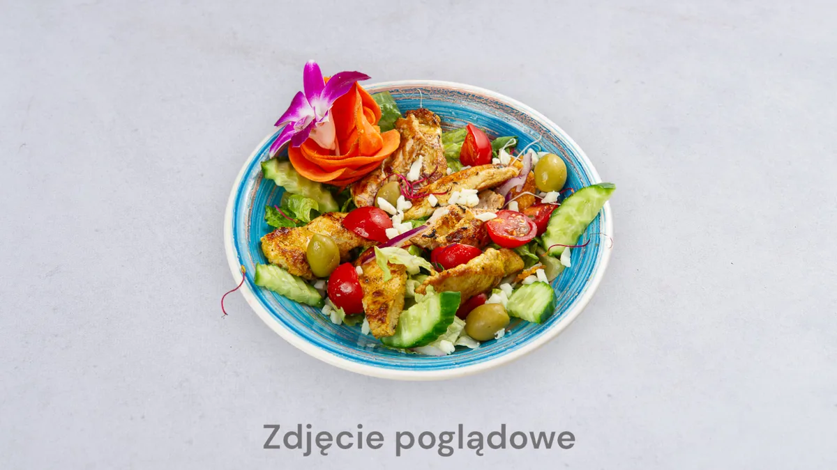 Sałatka z kurczakiem