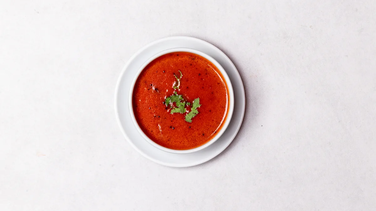 Tomato rasam soup