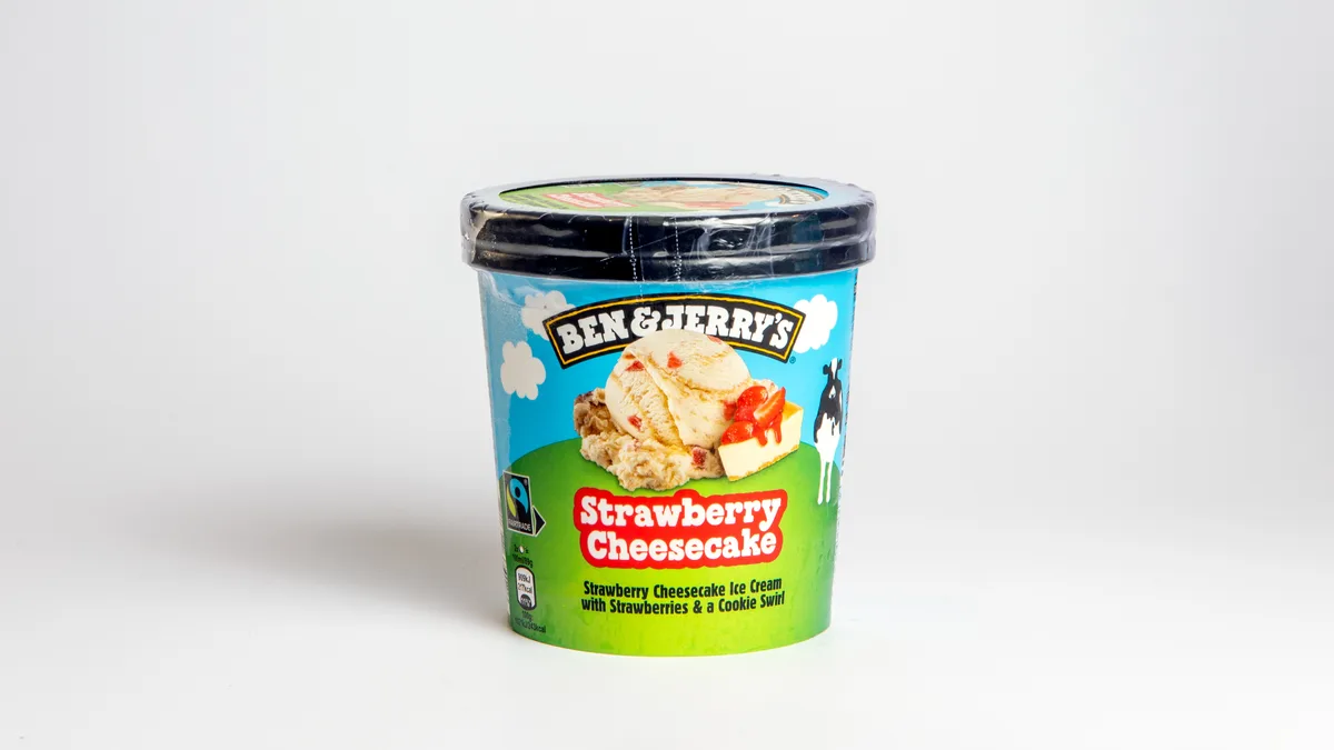 Ben and Jerry's Strawberry Cheescake 465ml