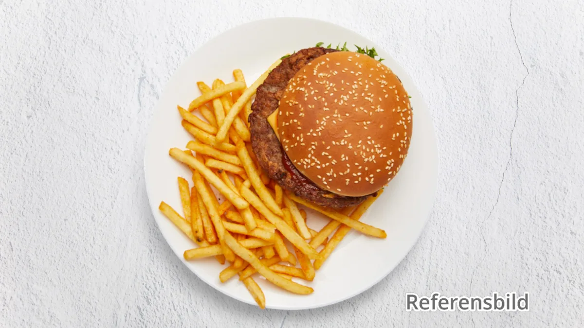 Hamburgertallrik
