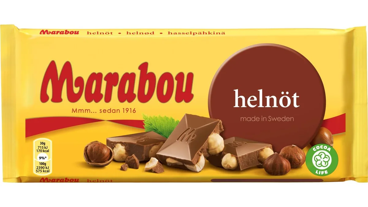 Marabou Helnöt 200 g