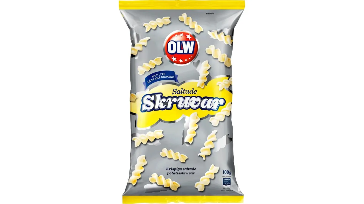 OLW Chips Saltade 175 g
