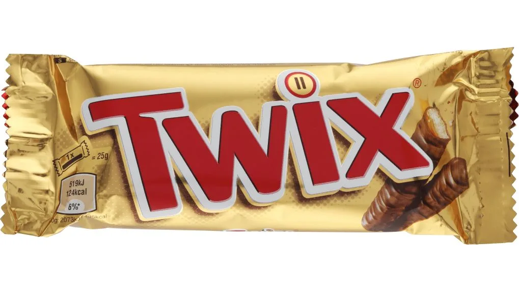 TWIX chokladbit 50 g