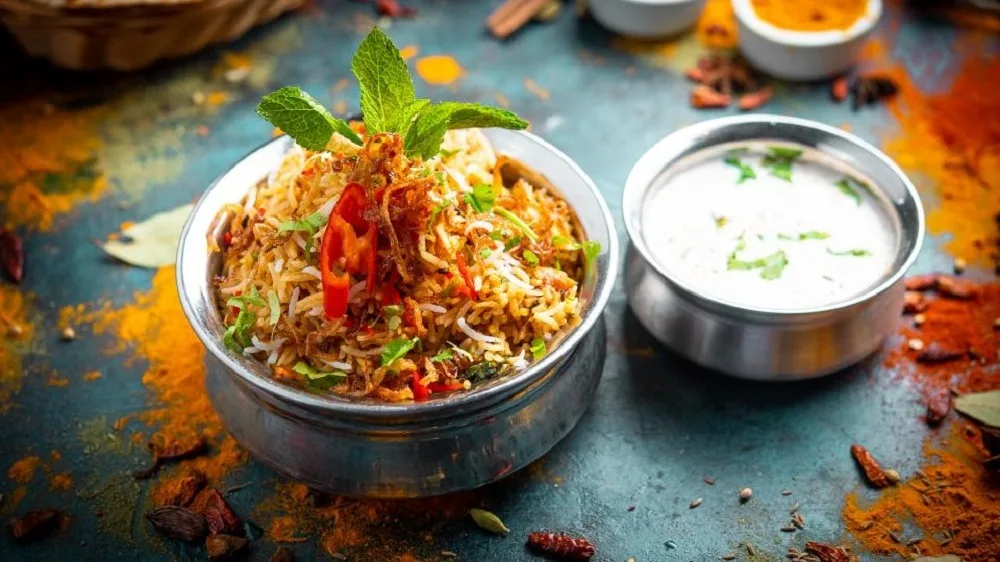 Krevetid Biryani