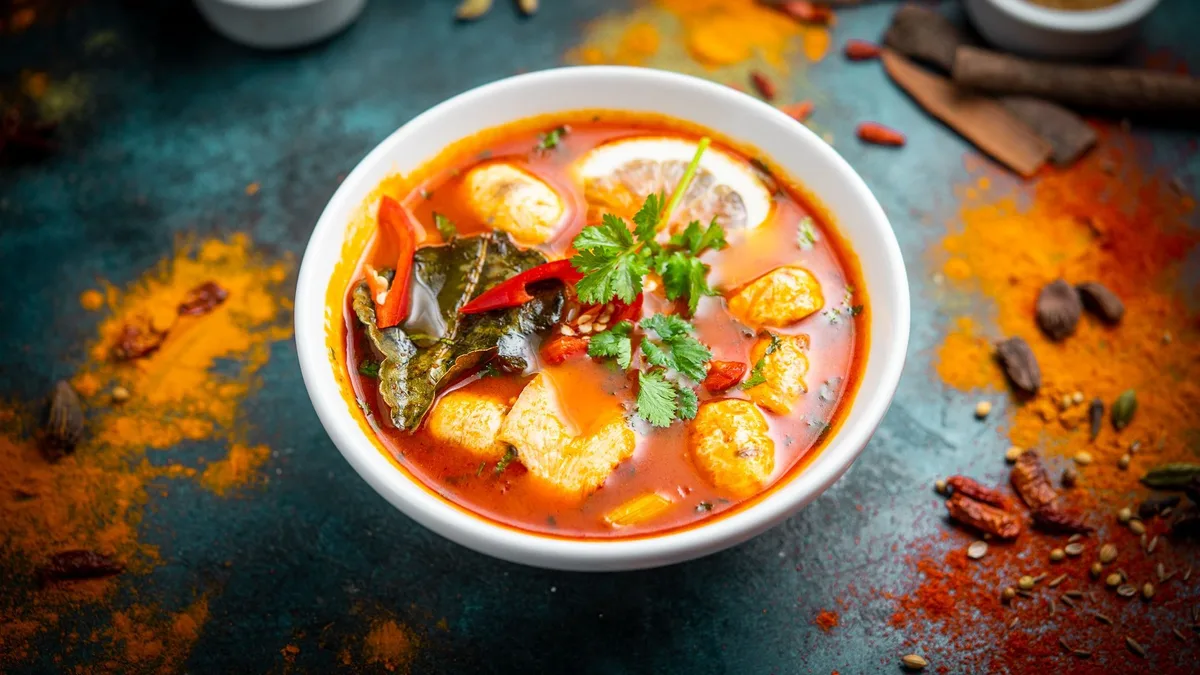 Tom Yum krevettidega