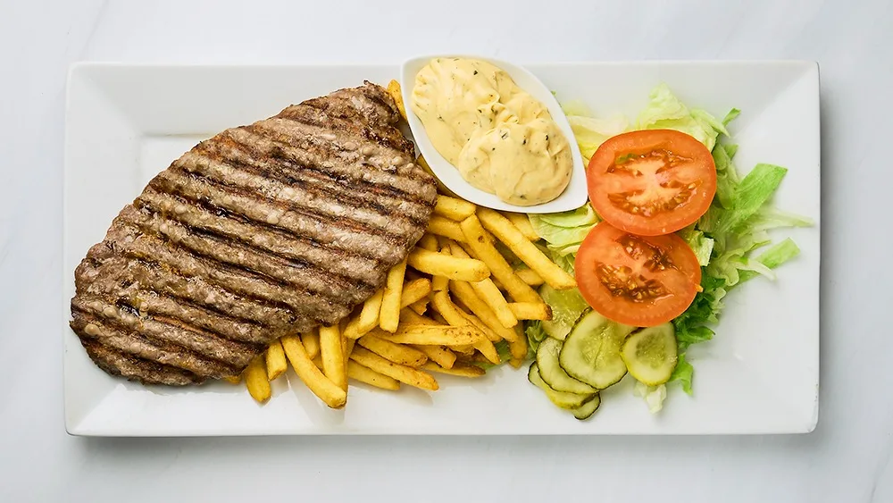 Lövbiff Med Pommes