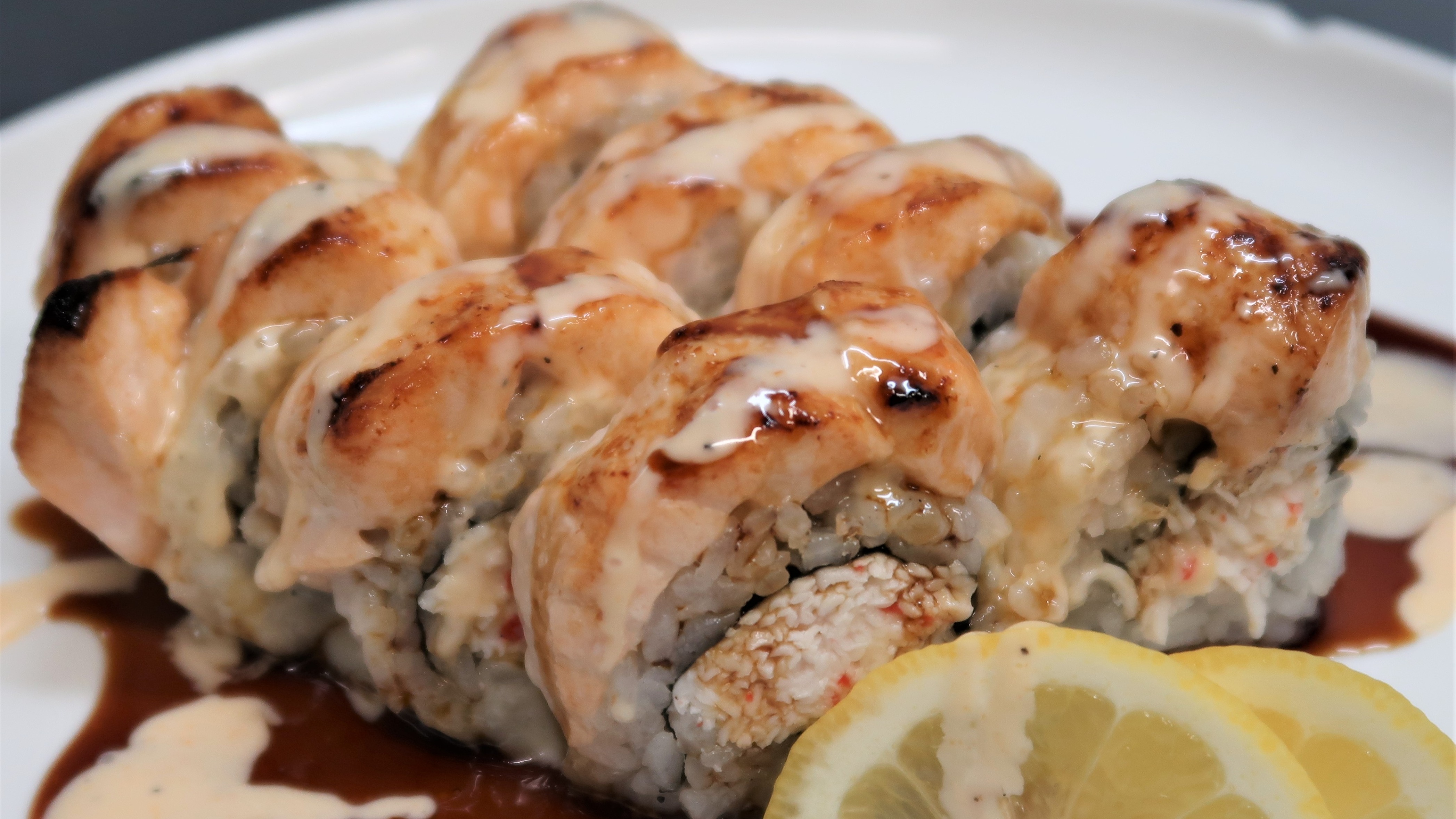 Baked Salmon Roll