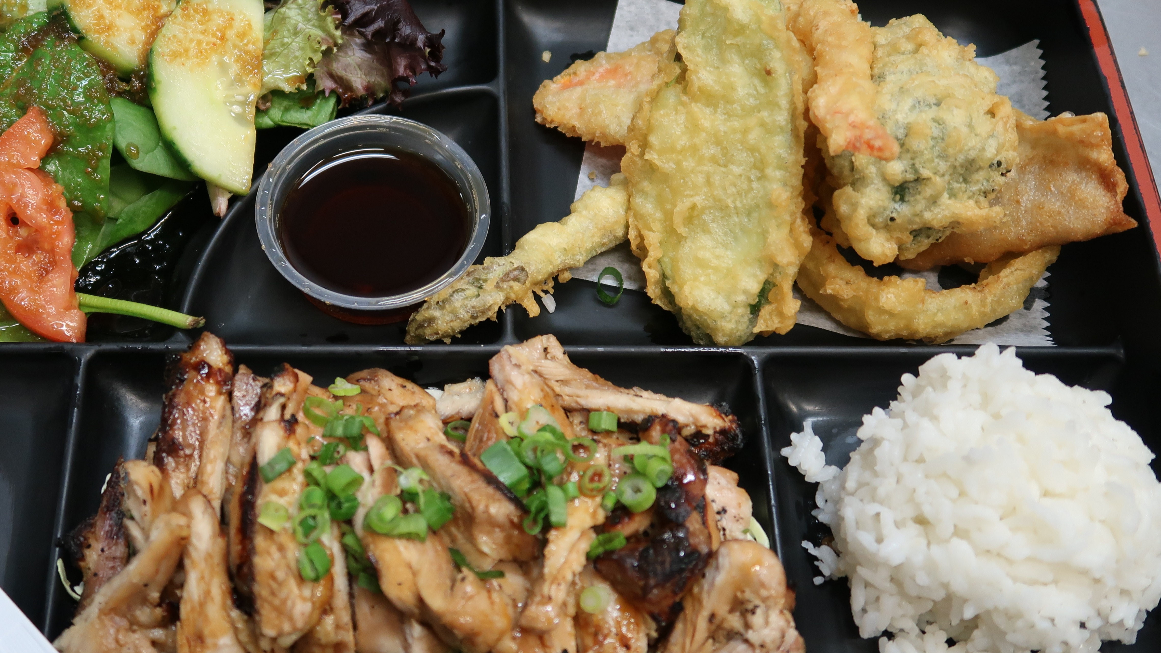 Bento Box:  Chicken Teriyaki