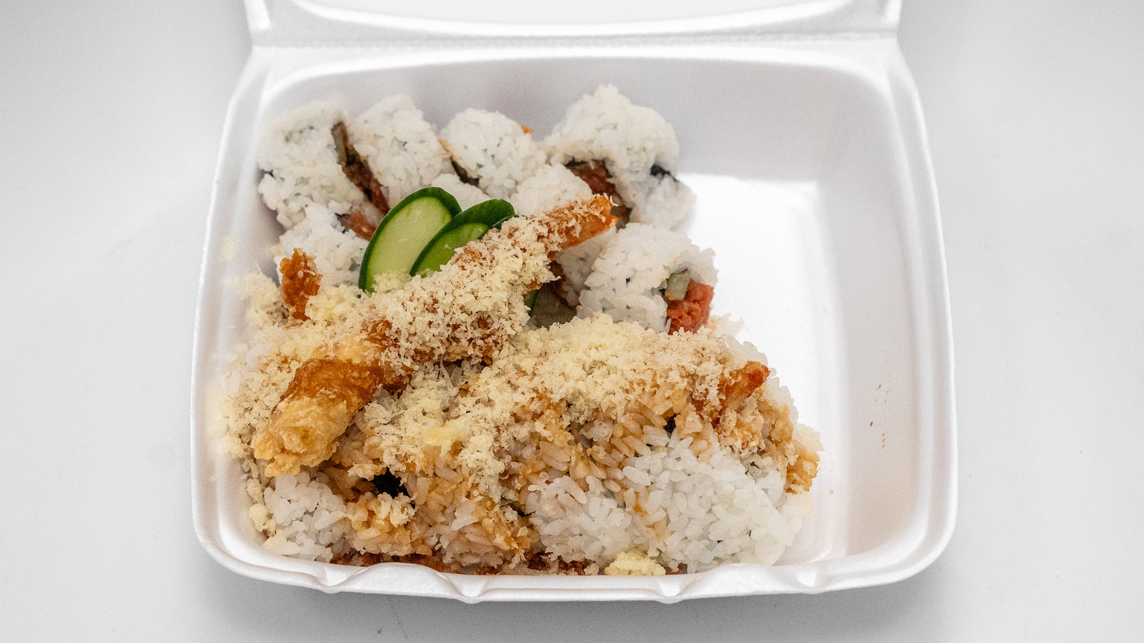Orange: Shrimp Tempura Roll