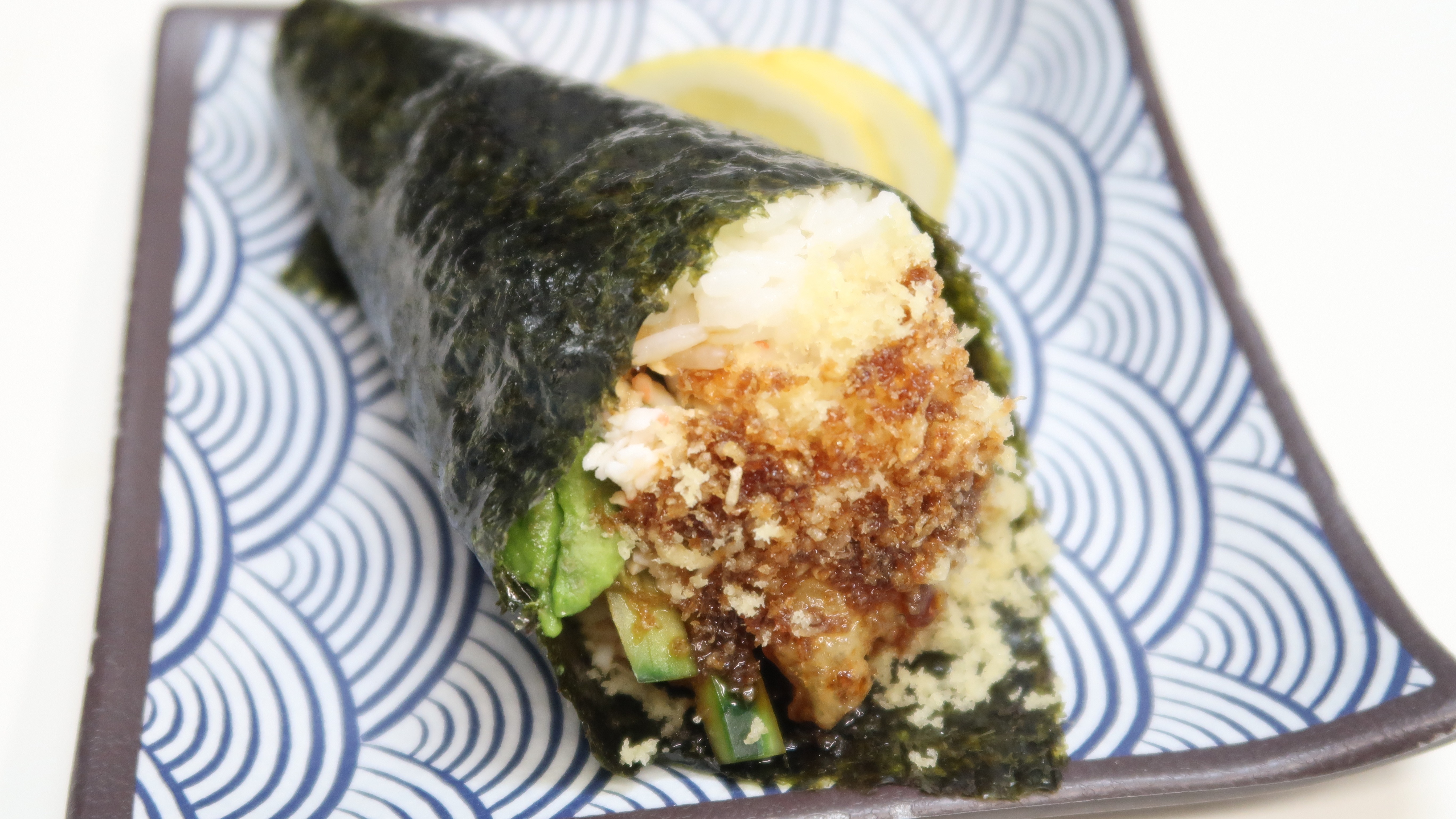 Shrimp Tempura (Crunch) Hand Roll