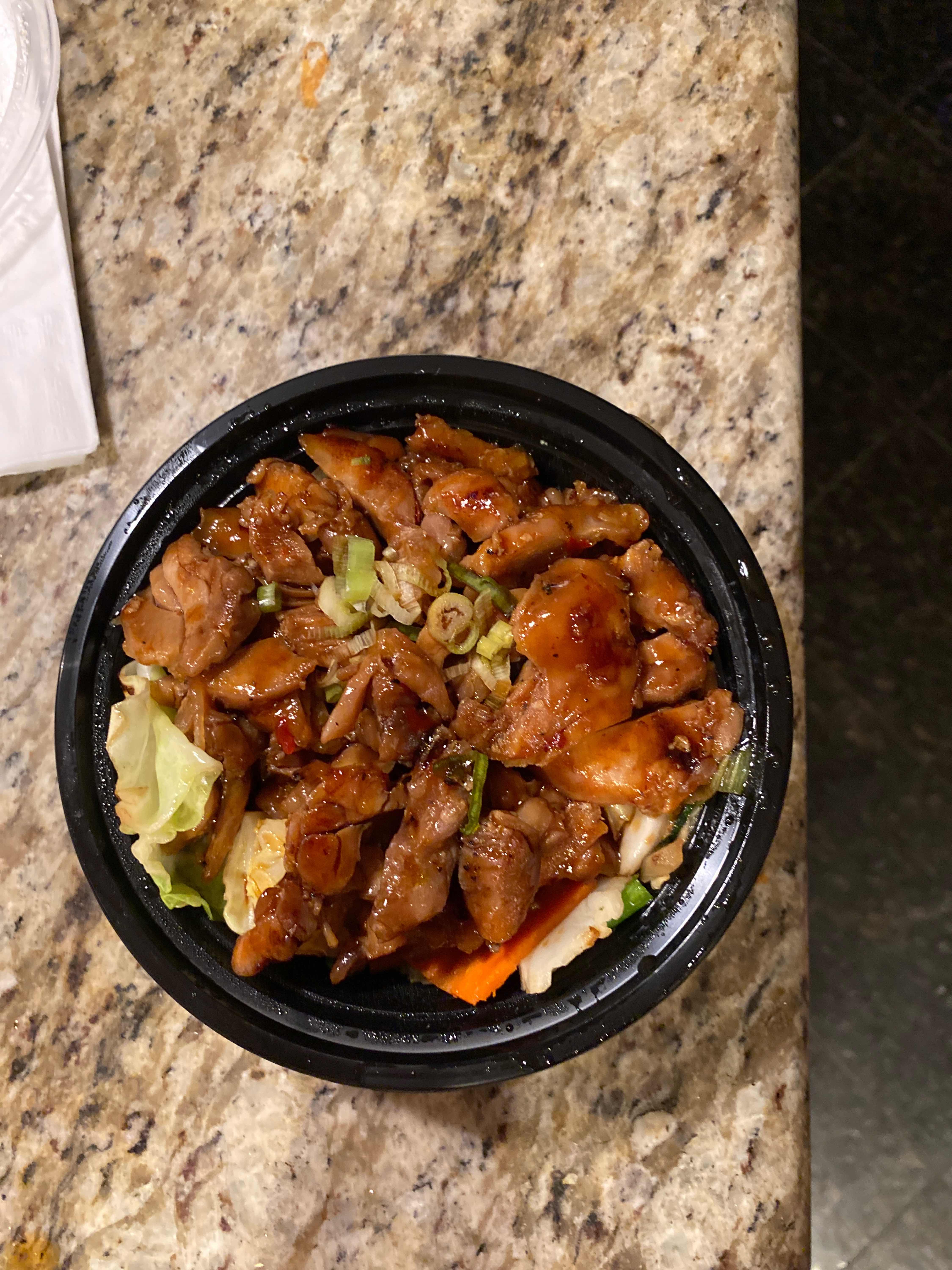 Spicy Teriyaki  Chicken Bowl